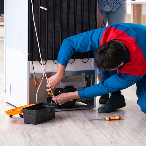 how much do you charge for refrigerator repair services in Belding Michigan